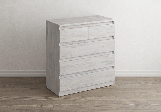 Комод Aksel 5 ящиков (ясмунд)